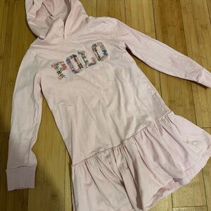 Polo by Ralph Lauren Pink Hooded Sweatshirt